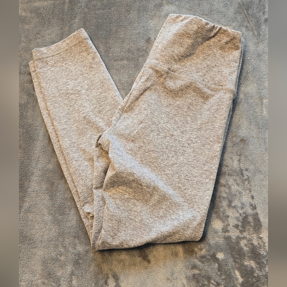 Zobha High Rise Gray Leggings Size Medium